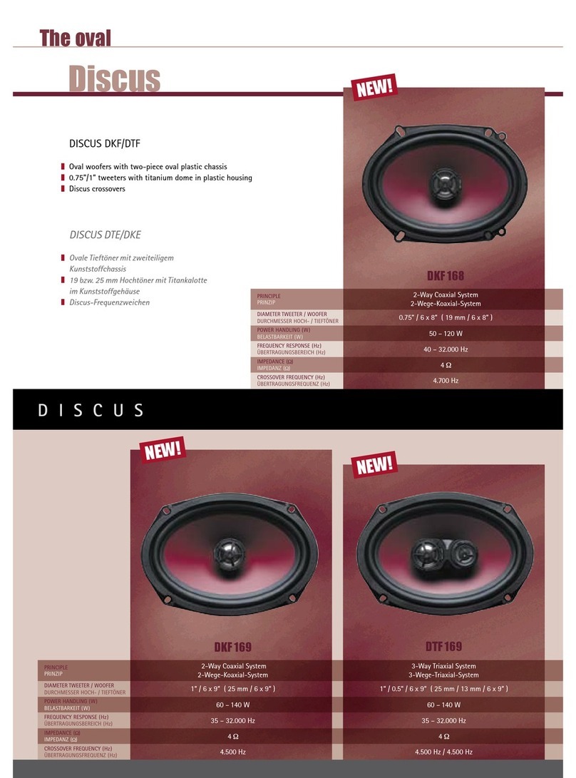 MB QUART Discus DTF 168 brochure