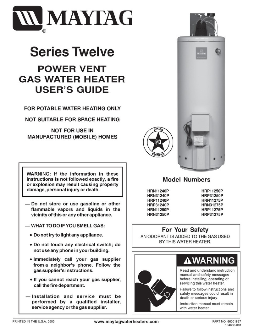 Maytag HRN11240P User manual
