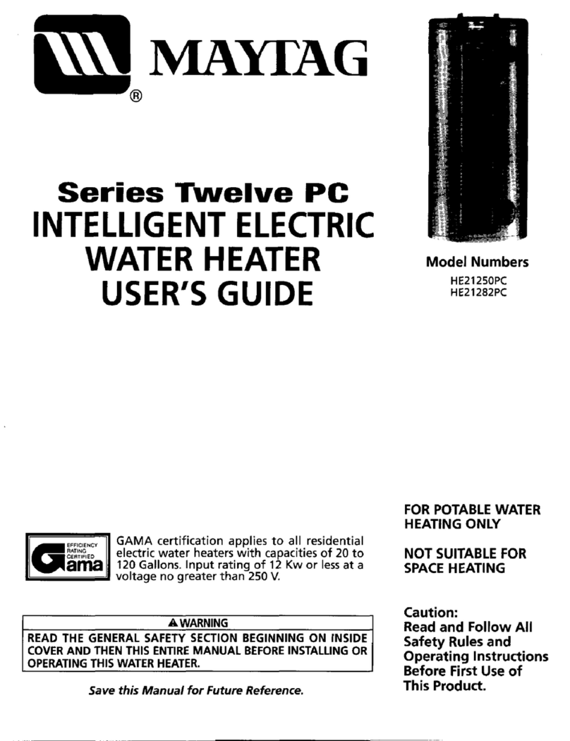 Maytag HE21250PC User manual