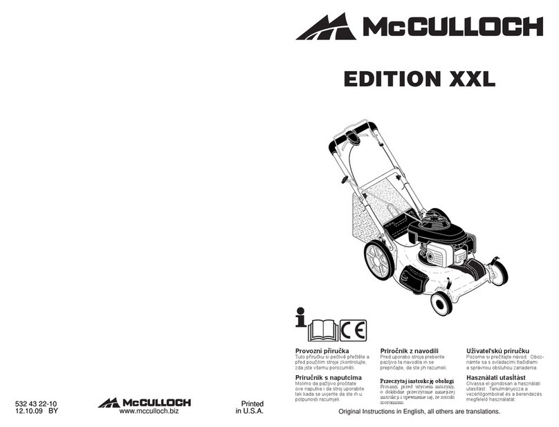McCulloch 532 43 22-10 Original instructions