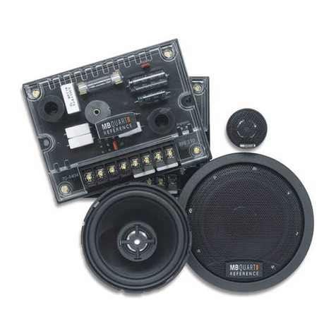 MB QUART REFERENCE Series RCE 210  RCE210 RCE210 User manual