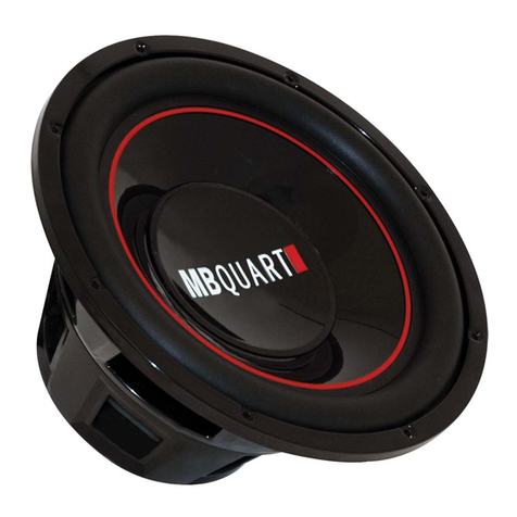 MB QUART ONYX ONX254 User manual
