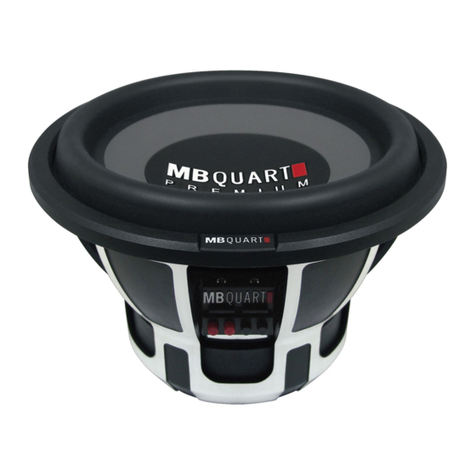 MB QUART DWH 252 User manual