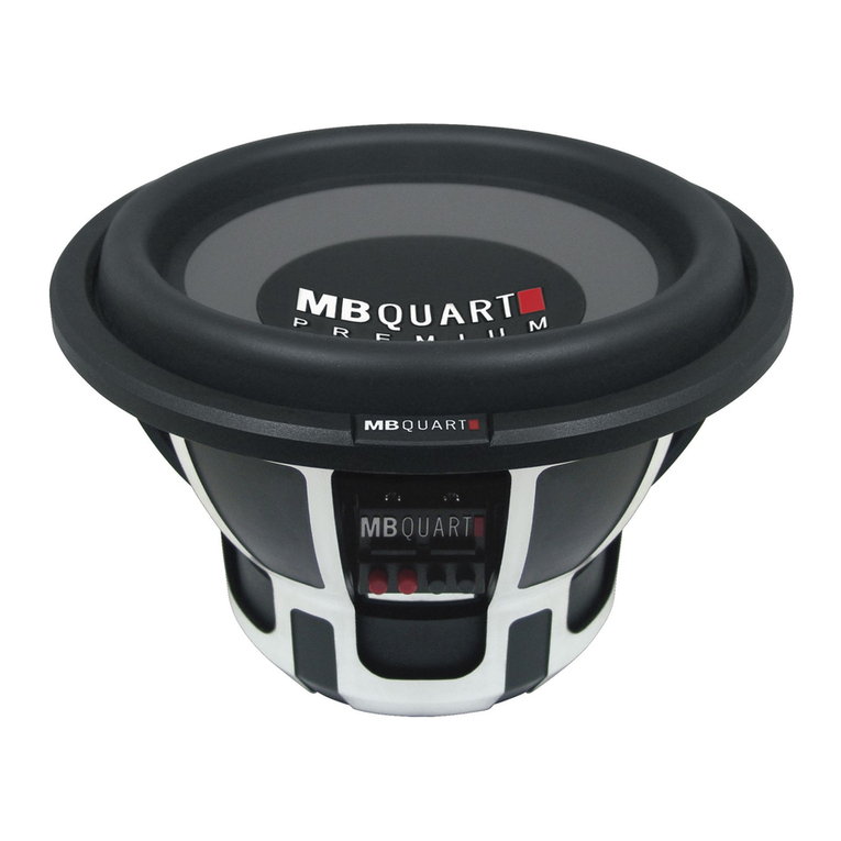 MB QUART 254 DWH 302 installation manual