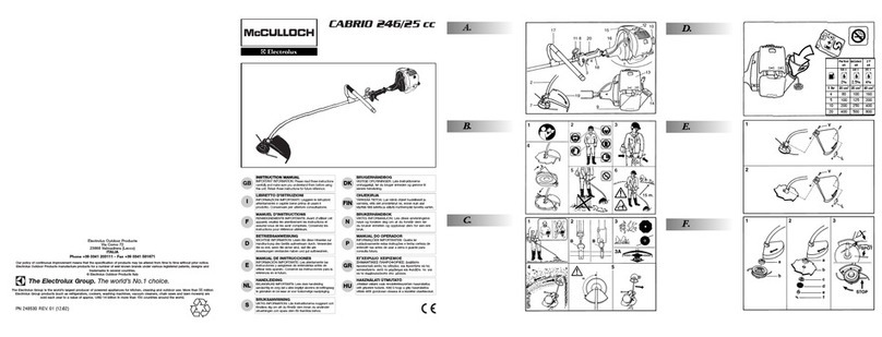 McCulloch 248530 User manual McCulloch 248530 User manual