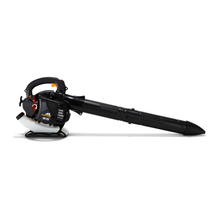 McCulloch MAC GBV 325 User manual