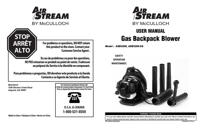 Airstream Air Stream ASB3206 user manual