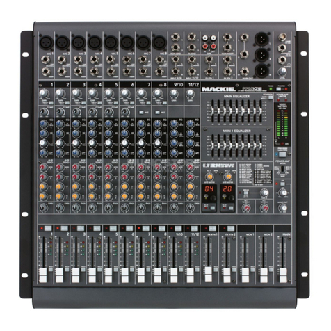 Mackie PPM1012 owner's manual