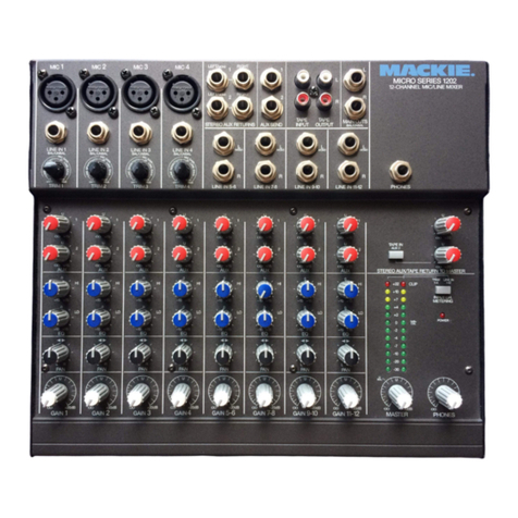 Mackie MicroSeries 1202 owner's manual