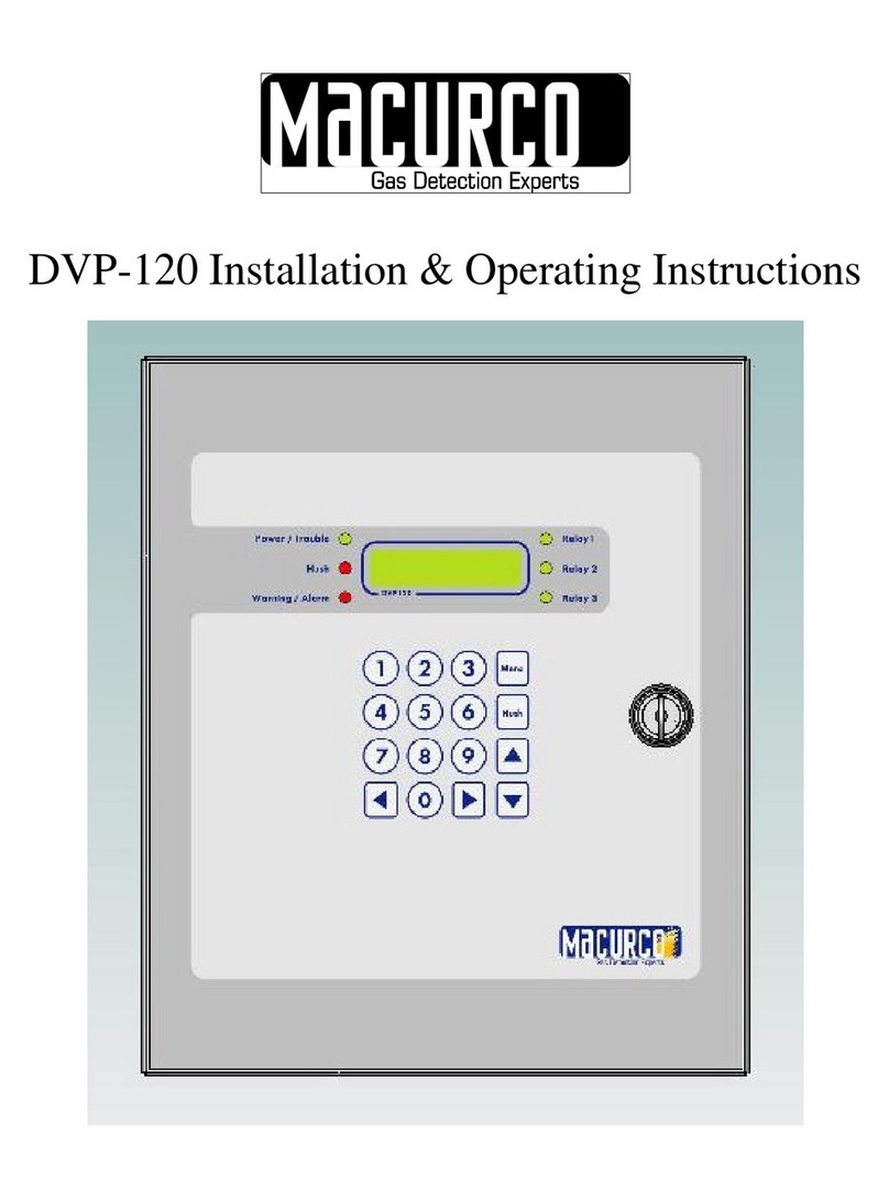 Macurco DVP-120 Installation & operating instructions