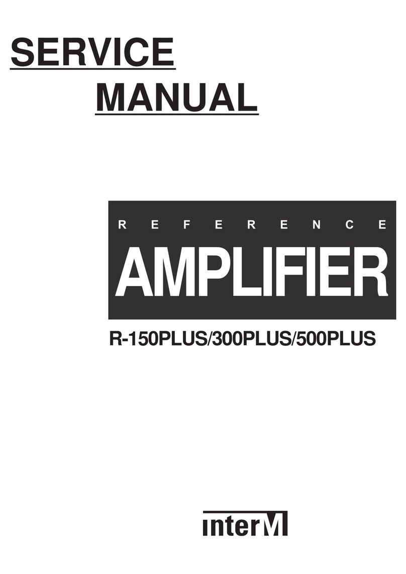 Inter-m Amplifier 300PLUS User manual