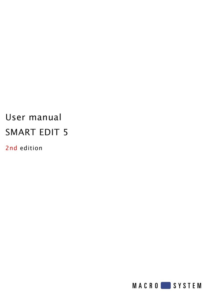 MacroSystem Digital Video SMART EDIT 5 user manual