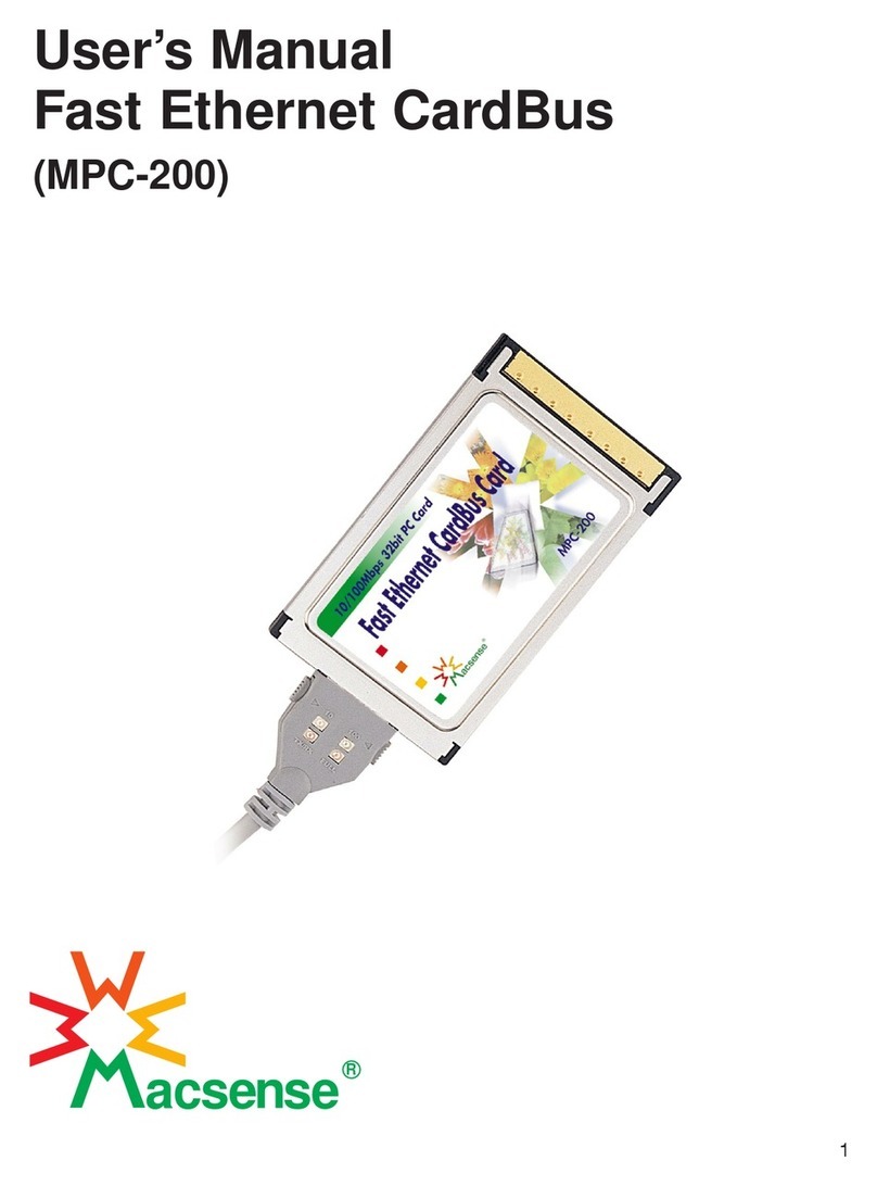 Macsense MPC-200 user manual