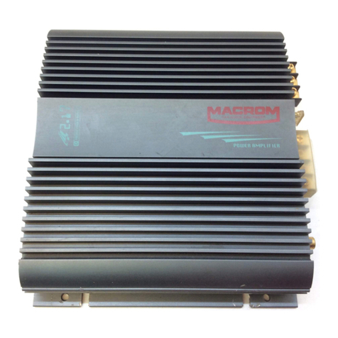 Macrom 42.15 User manual