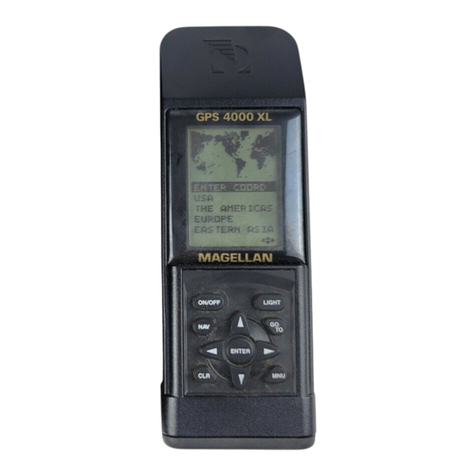 Magellan GPS 4000 XL user manual
