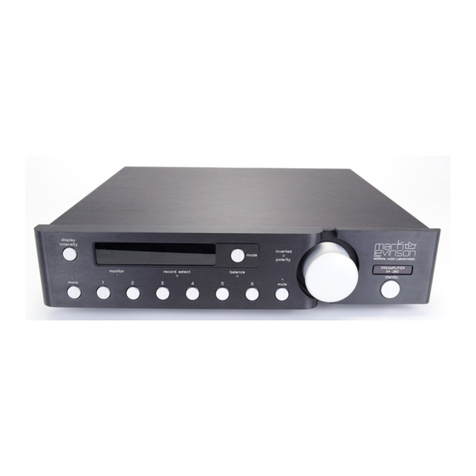 Mark Levinson N380 operating manual