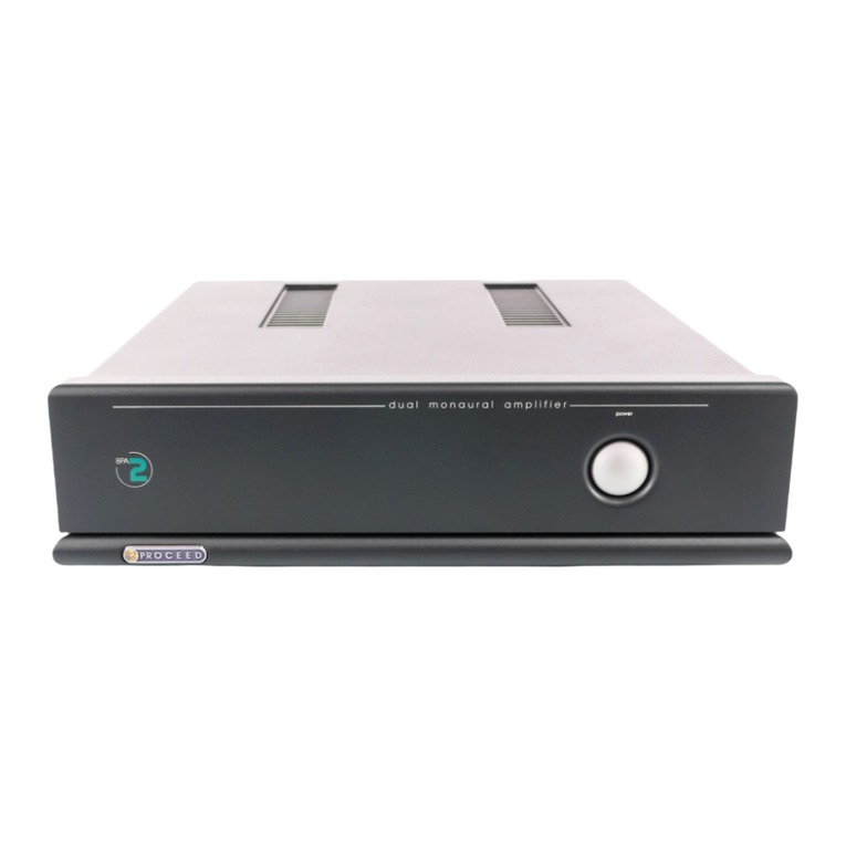Madrigal Audio Proceed BPA 2 User manual