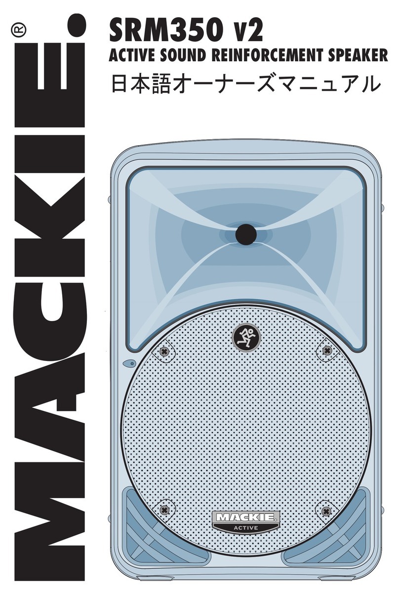Mackie SRM350 V2 user manual
