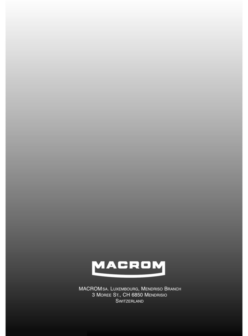 Macrom M1A.2250 User manual