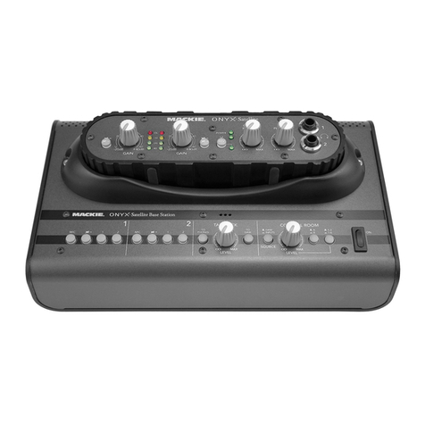 Mackie PORTABLE RECORDING PREAMP owner's manual