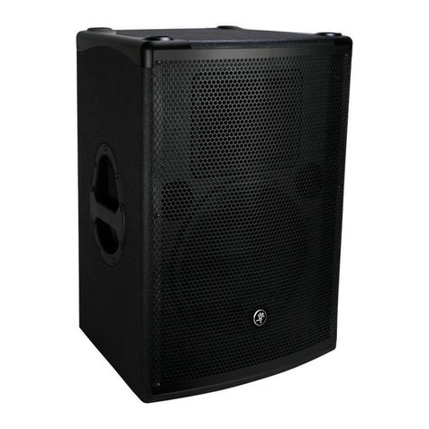 Mackie S500 Series User manual