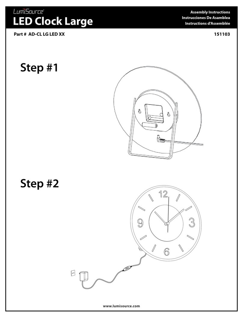 LumiSource 151103 Assembly instructions