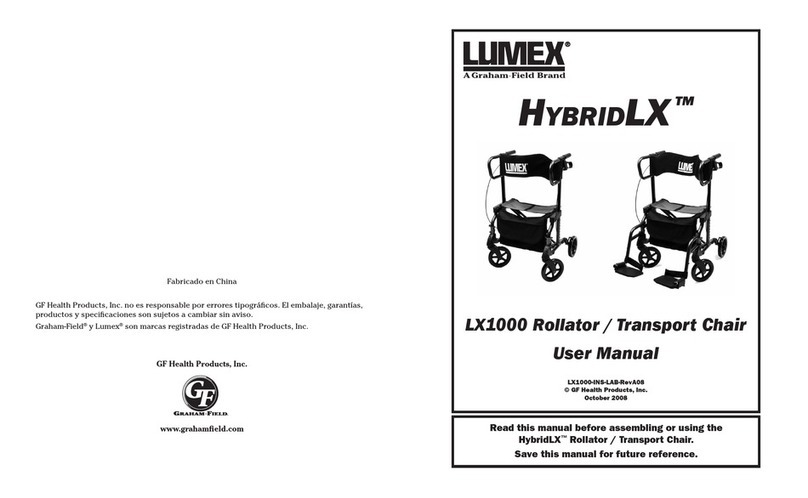 Lumex HYBRIDLX LX1000 User manual Lumex HYBRIDLX LX1000 User manual