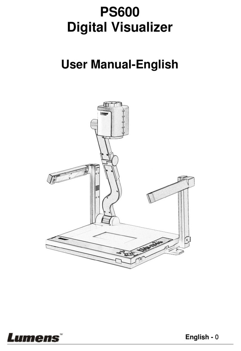 Lumens PS600 user manual