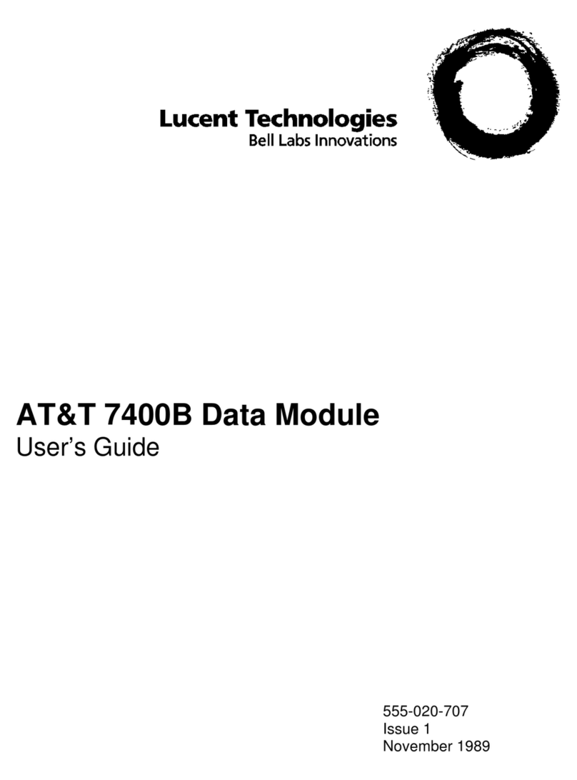 AT&T 7400B User manual
