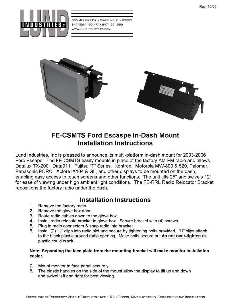 Lund Industries FE-CSMTS User manual