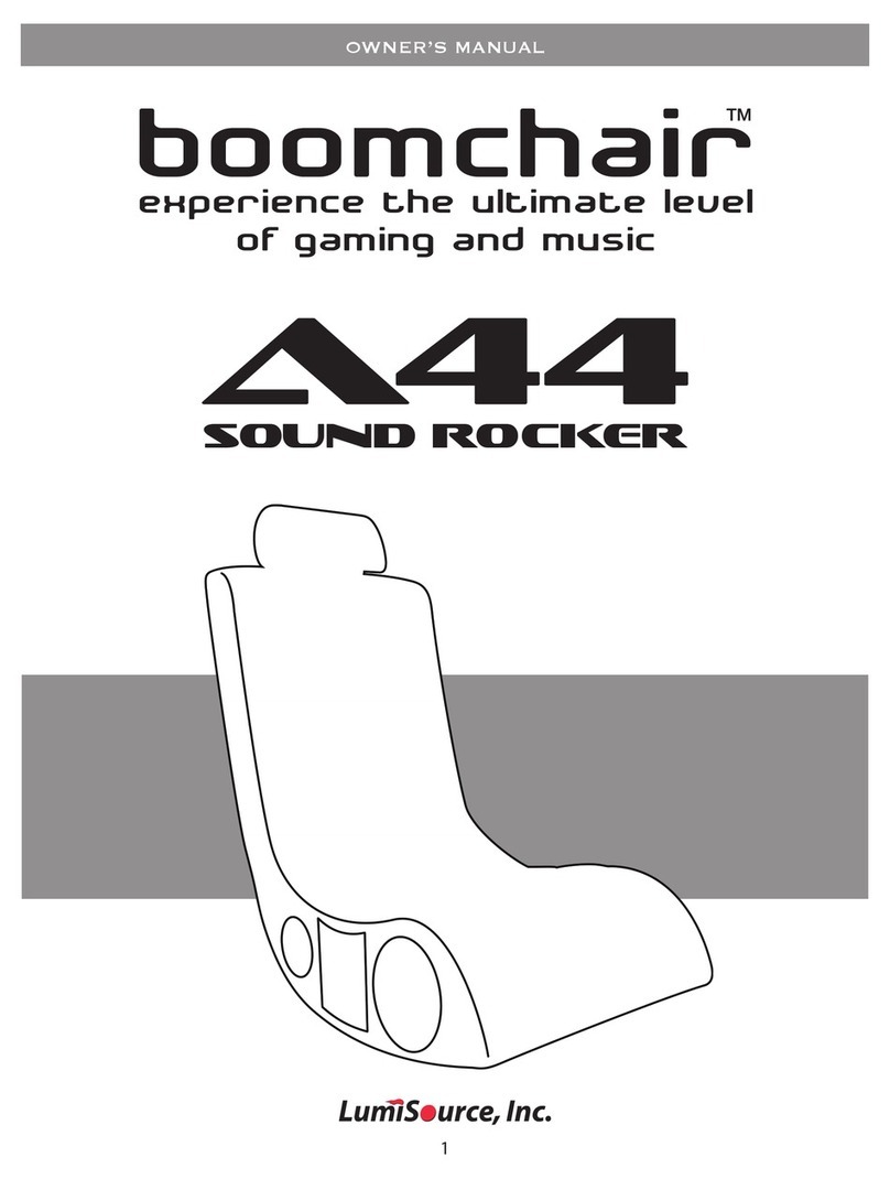 LumiSource A44 sound rocker User manual