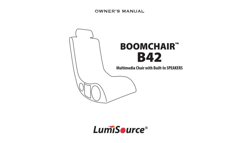LumiSource BOOMCHAIR B42 User manual