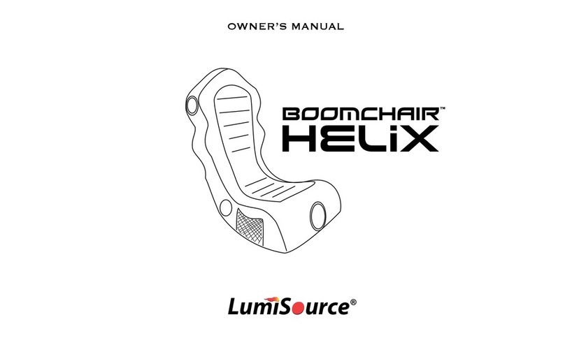 LumiSource Boom Chair User manual LumiSource Boom Chair User manual