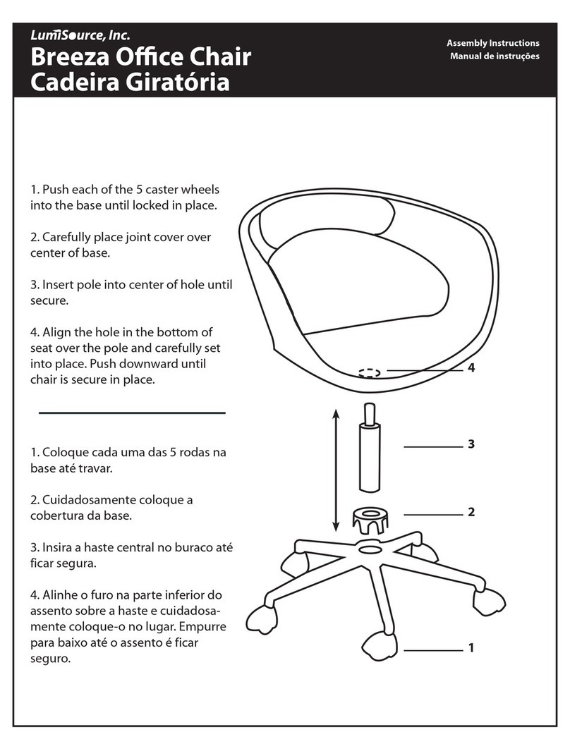LumiSource High Chair User manual
