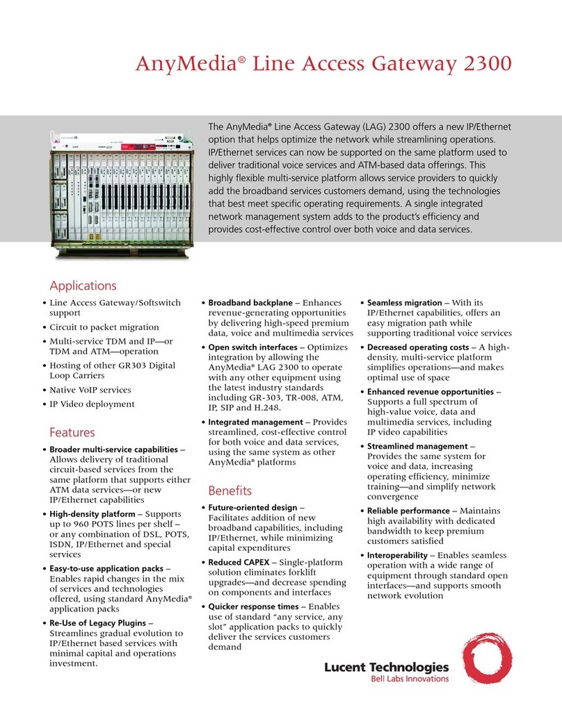 Lucent Technologies AnyMedia 2300 Specifications