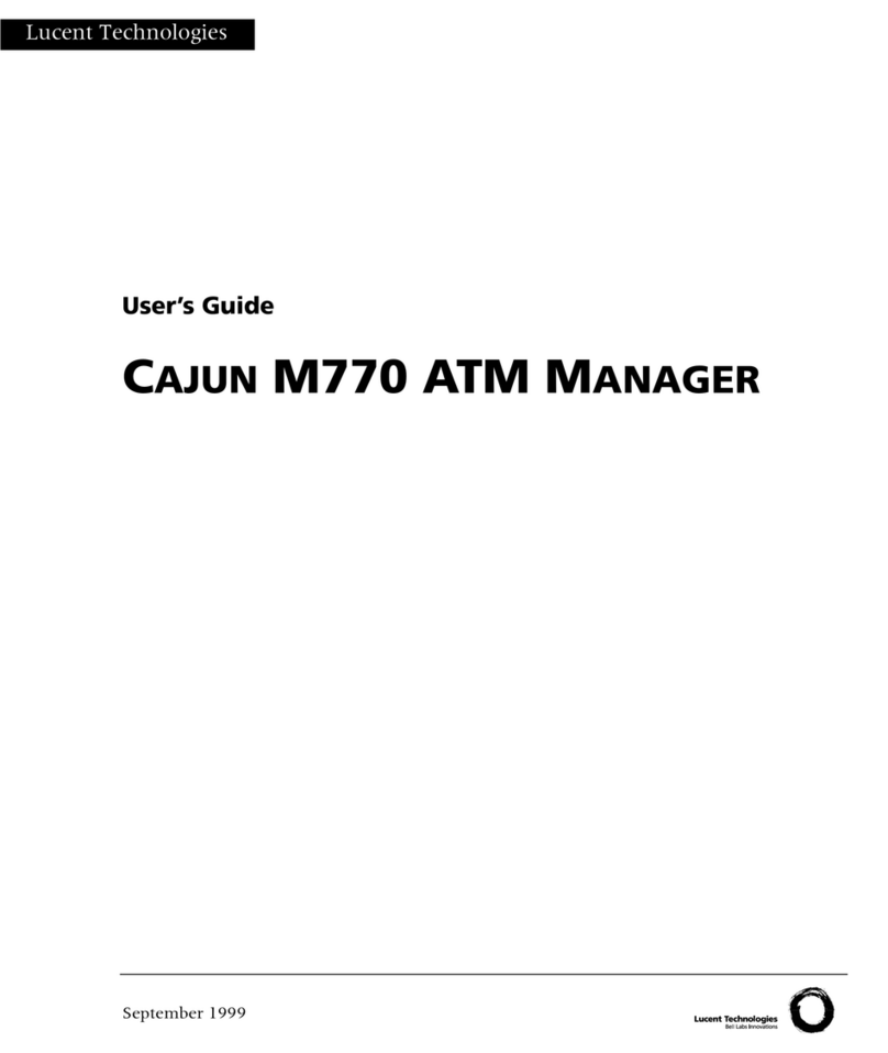 Lucent Technologies CAJUN M770 user guide