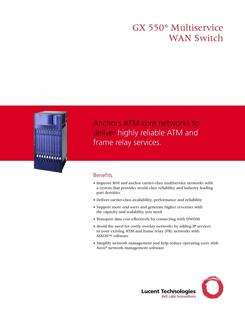 Lucent Technologies GX 550 Brochure & specs Lucent Technologies GX 550 Brochure & specs