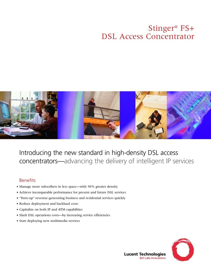 Lucent Technologies Stinger FS+ brochure