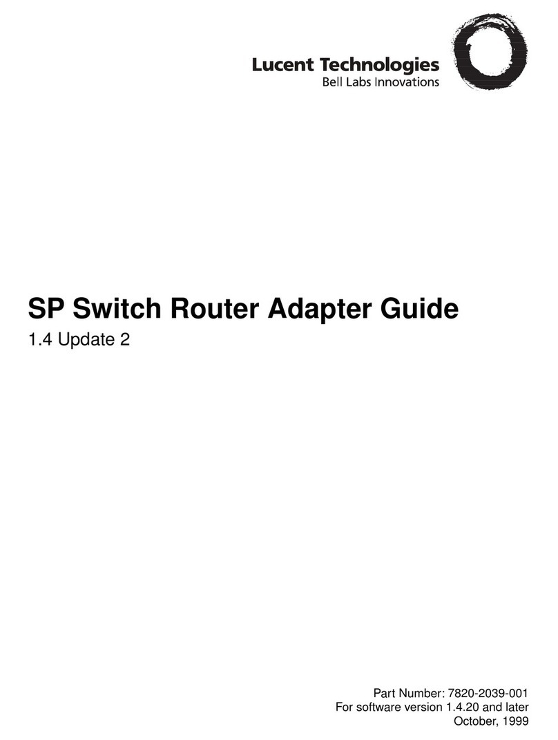 Lucent Technologies 9077 16S User manual
