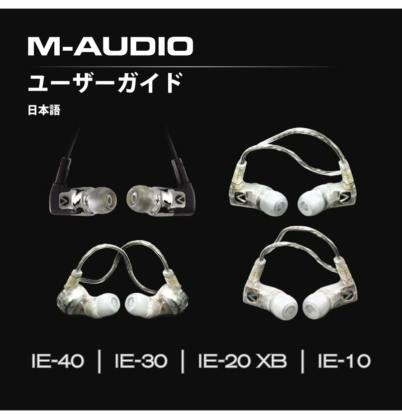 M-Audio IE-10 user guide