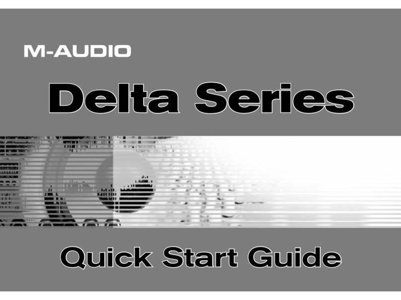 M-Audio Computer quick start guide