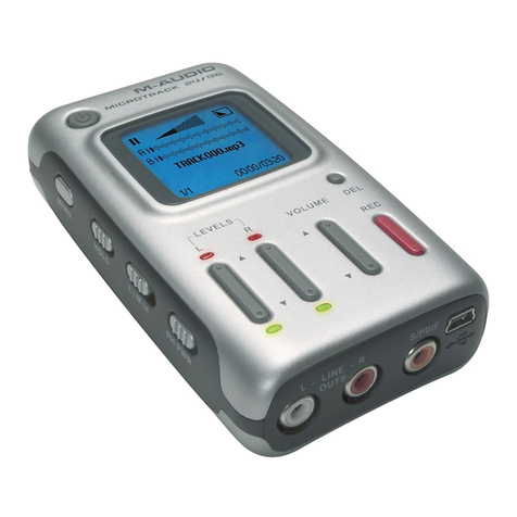 M-Audio MicroTrack 24/96 Guía de inicio Rápido