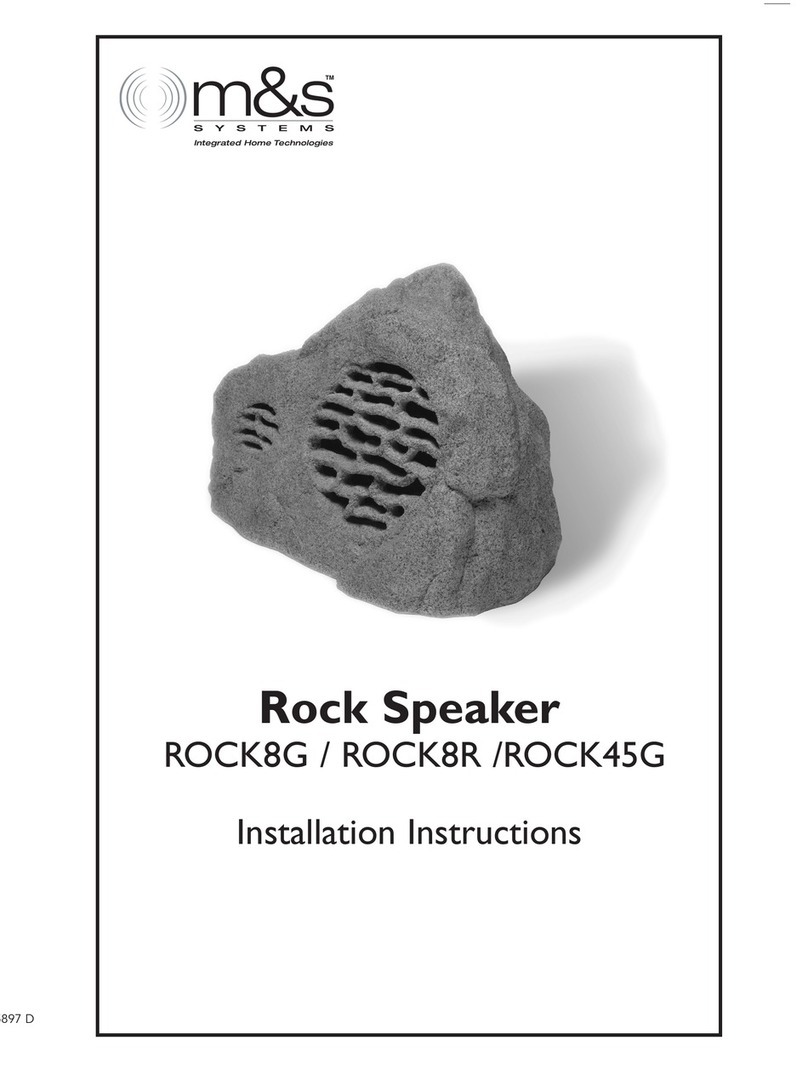 M&S Systems ROCK45G User manual