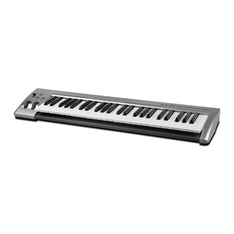 M-Audio Keystation 49e User manual