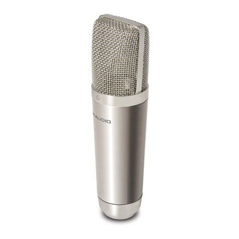M-Audio Microphone User manual