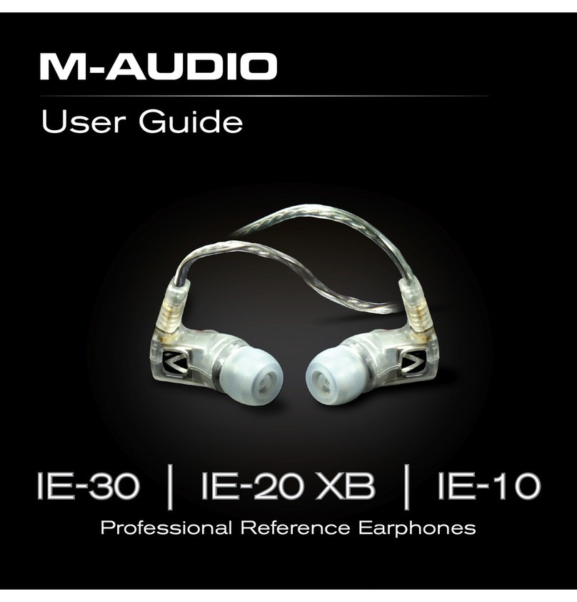 M-Audio IE-10 user guide