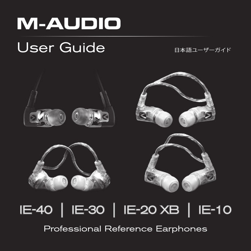 M-Audio IE-40 user guide