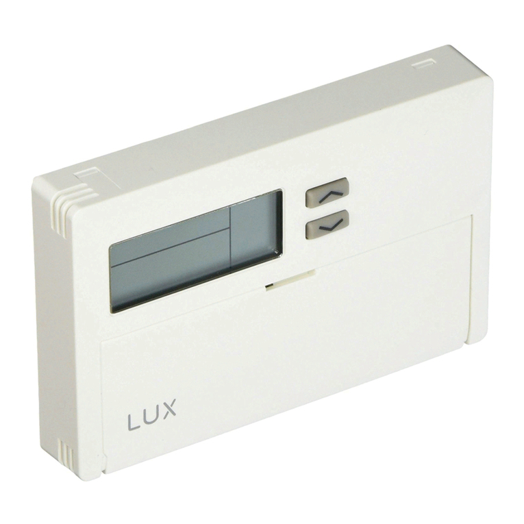 Lux Products TX500E Installation and operating instructions