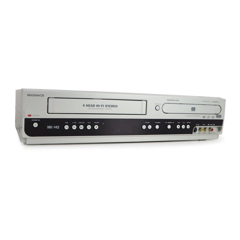Magnavox MWR20V6 User manual