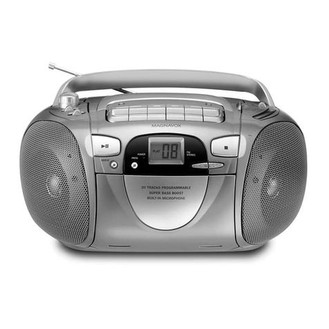Magnavox MCS225 User manual Magnavox MCS225 User manual
